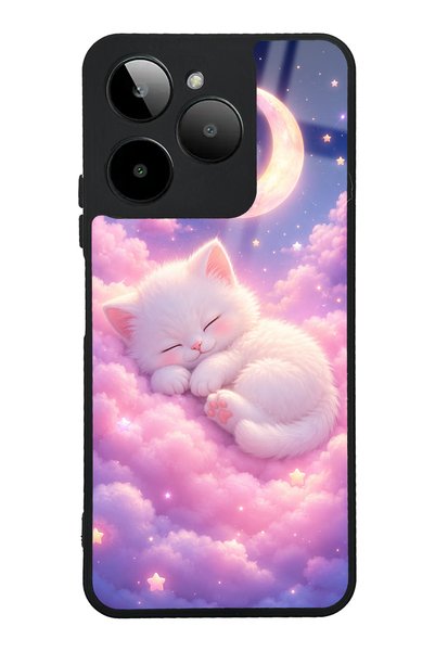 Spoyi حافظة هاتف لامعة بتصميم Gm Era 30 Moonlit Dream Kitten