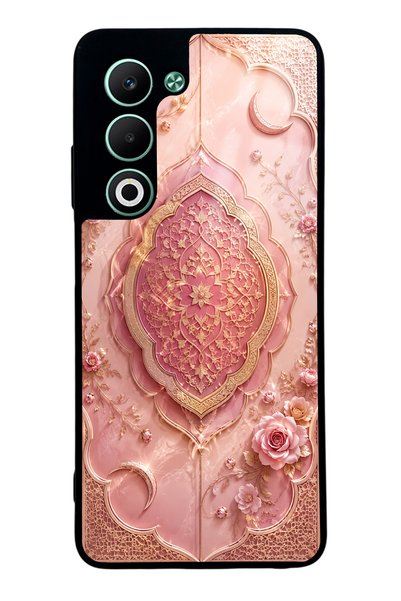 Spoyi Oppo A5 5g Blush Crescent Palace Design Glossy Phone Case