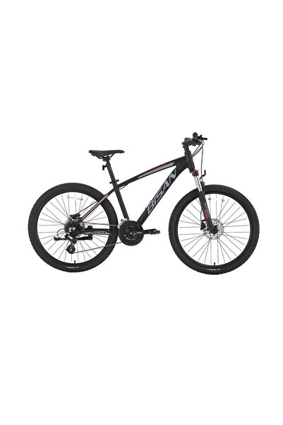 Bisan MTX 7300 27.5 Jant 24 Vites HD Mat Siyah Gri Dağ Bisikleti 43 Kadro