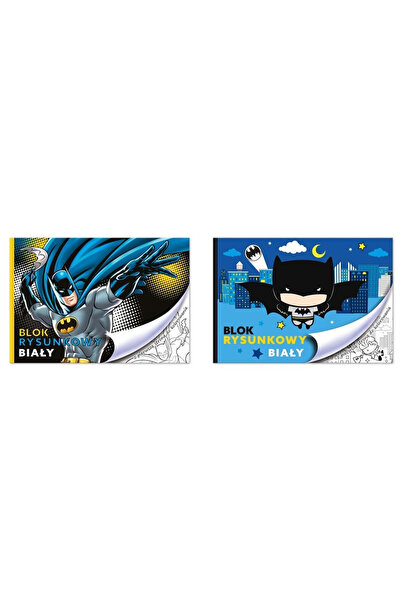 Beniamin Bloc de desen A4 20 coli Batman – alb, suport cartonat