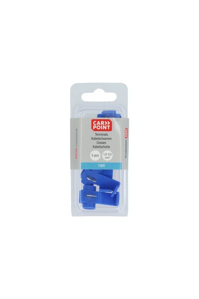 Carpoint Conectori rapizi derivatie cablu 1560, albastri, pentru fire 1.5-2.5...