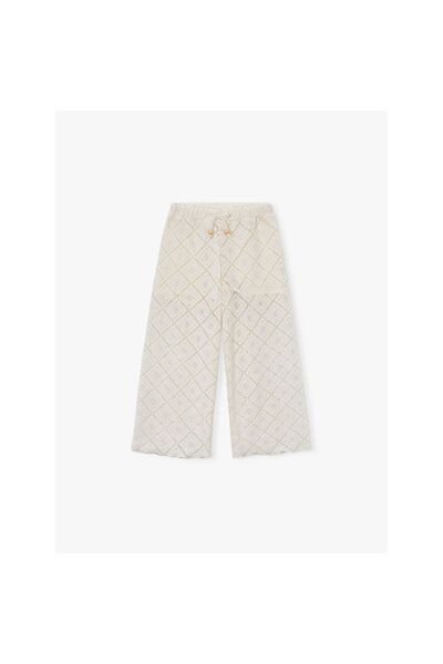 MAYORAL Pantaloni de fată din material textil 3591 Bej