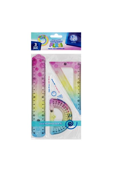 Astra Set Geometrie, Astra, Flexi, Pastel, 20cm