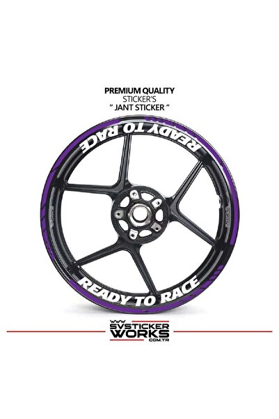 ARONA Ktm Duke Wheel Sticker Inner and Outer Ready to Race Written Sticker Model