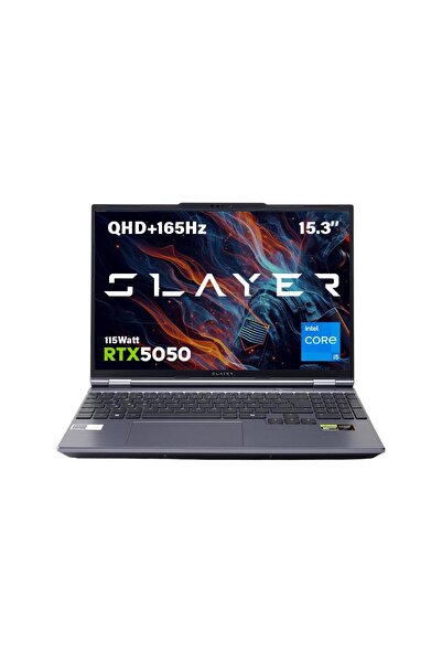Game Garaj Slayer X5T2-5050 C1 Intel Core i5 14450HX 16GB RAM 500GB SSD RTX50...