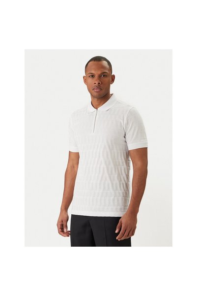 Karl Lagerfeld Polo bărbați 745008-562203 Alb