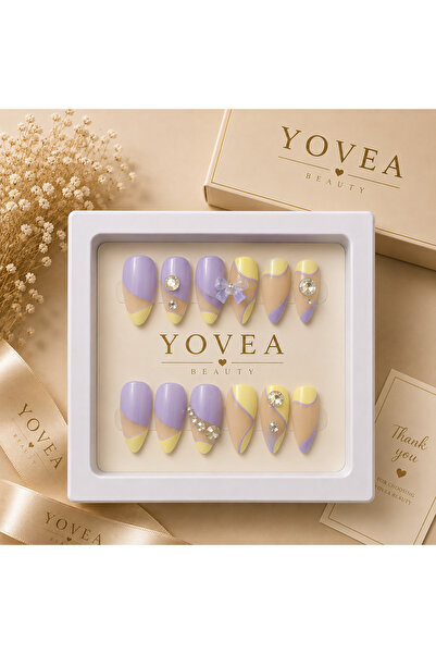 Yovea beauty 12’li takma tırnak seti