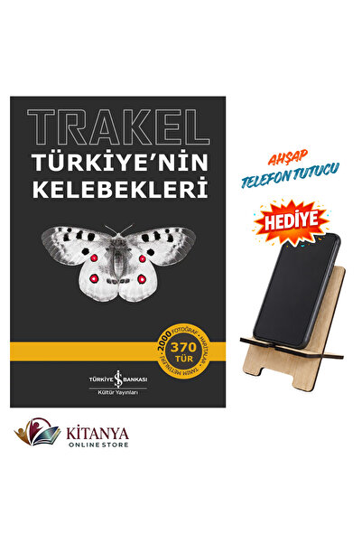TÜRKİYE İŞ BANKASI KÜLTÜR YAYINLARI TRAKEL Türkiyenin Kelebekleri - Yeni Ürün