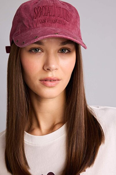 DeFacto Women's Washable Jean Cap Black Hat H6749Ax26Wn
