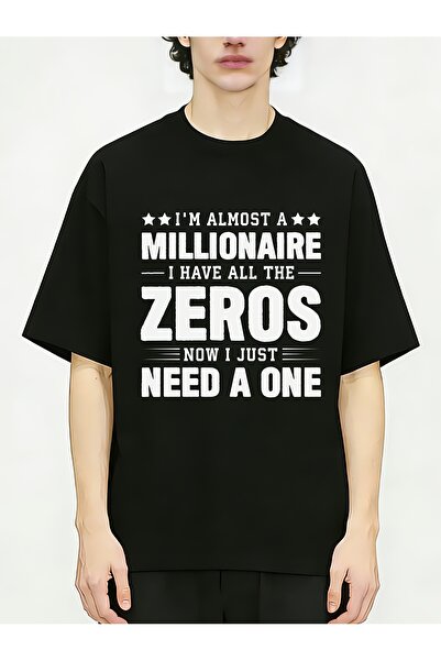 12 HERTZ تي شيرت رجالي من Wealth Humor بطبعة "أنا على وشك أن أصبح مليونيرًا، ...