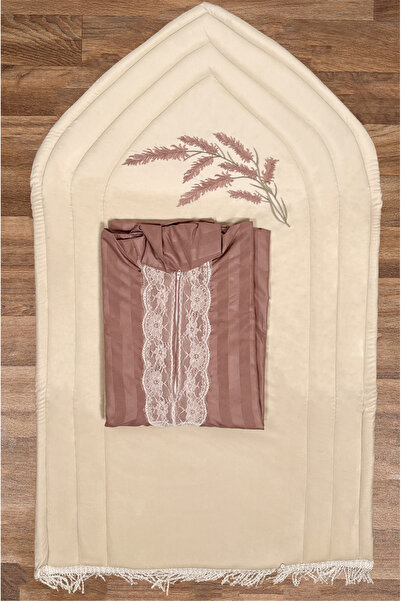 Generic Prayer Set Padded Prayer Mat Comfortable Kneeling Prayer Mat with Pra...