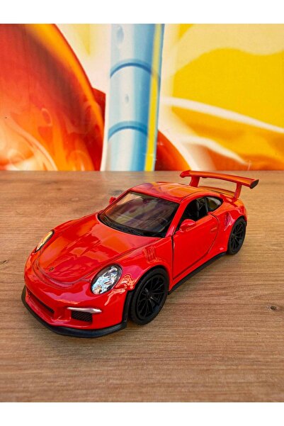 scntoys Porsche 911 GT3 RS Turuncu Diecast Model Araba Çekbırak Porsche Spor ...