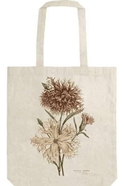 Skona Ting Geanta Totebag, Skona Ting, Bumbac, Model garoafe