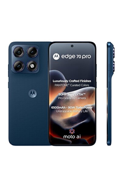 Motorola Moto Edge 70 Pro 12GB RAM + 512GB Storage Smartphone PANTONE Titan 5...