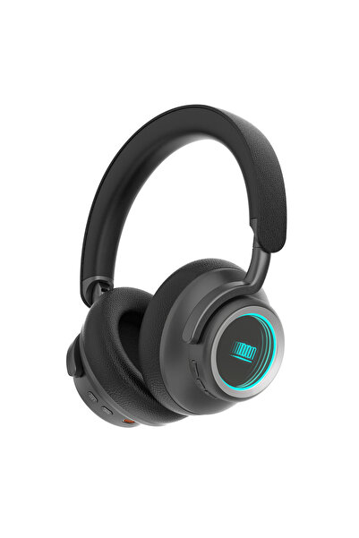Electromures Căști wireless cu ANC hibrid și lumini LED EM H6, Bluetooth 6.0,...
