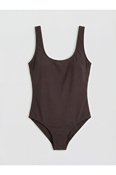 LC Waikiki Peak New Season U-Neck Women's Swimsuit