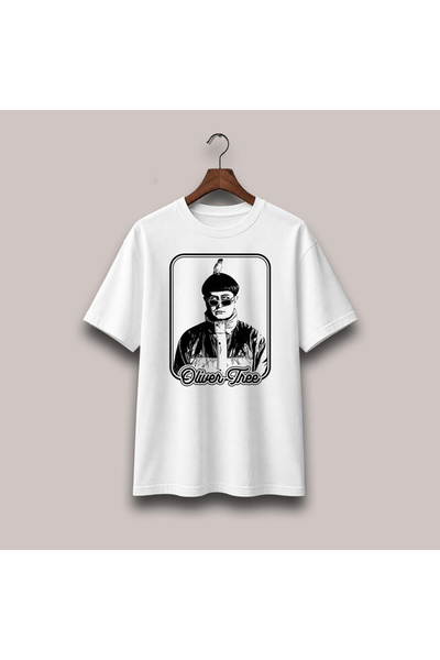 Grafftee Clothing Μπλουζάκι Oliver Tree με στάμπα, Unisex, Oversize