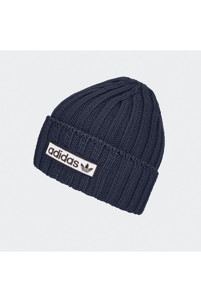 adidas Heavy Knit Unisex Navy Blue Beret