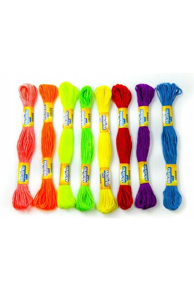 BREWIS Set 8 fire broderie, Brewis, Bumbac, 8 m, Multicolor
