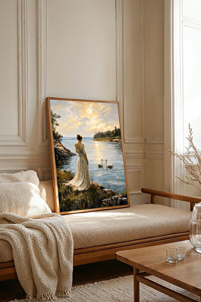 Dekorsiahome One Piece Wooden Framed Painting Tk3978