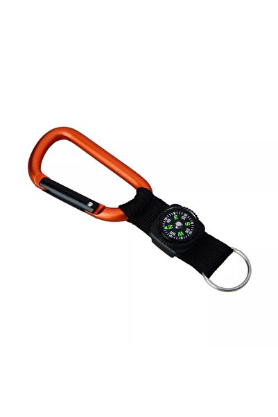 Munkees Carabiner 8mm With Compass Strap