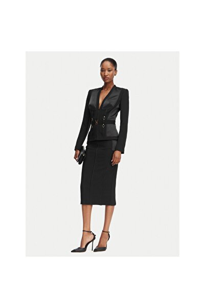 Elisabetta Franchi Jachetă de damă GI23362E2 Negru