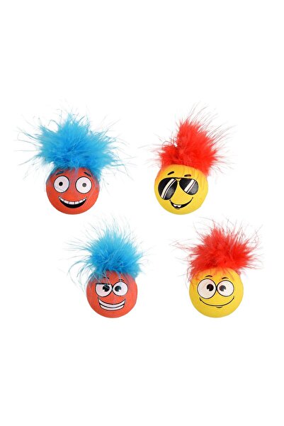 Flamingo كرة صغيرة من الفوم الملون على شكل قطة من هولي
