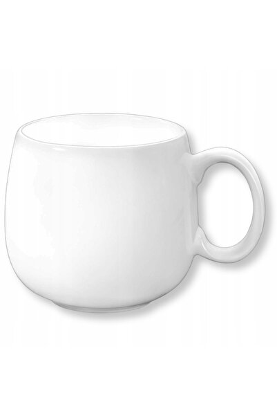 WILMAX ENGLAND Cană porțelan alb, 400 ml, Fine Porcelain, WILMAX