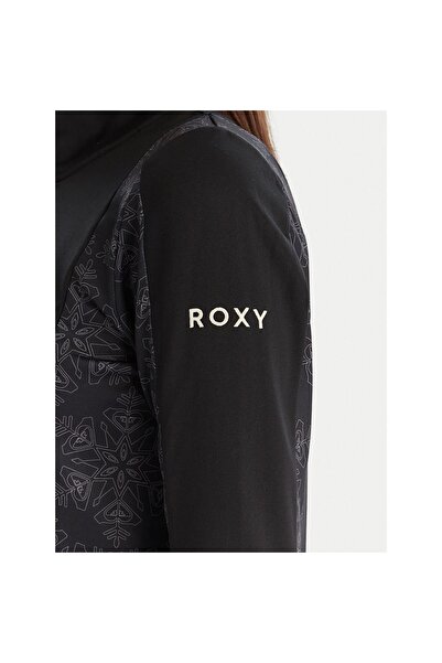 Roxy Lenjerie termică de damă, partea superioară ERJLW03054-KVJ7 Negru