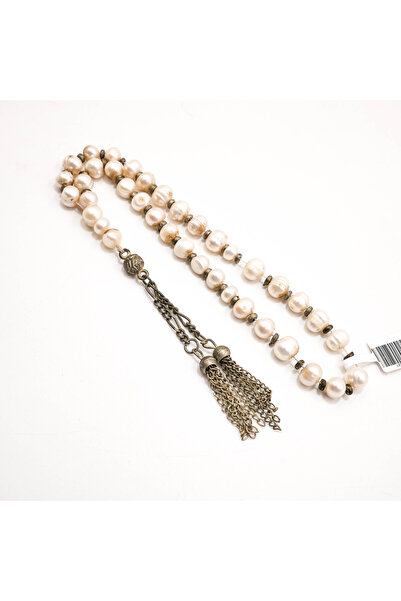 Generic Natural Lulu Pearl Rosary 6355 Beads 7mm Creamy White Prayer Beads Br...