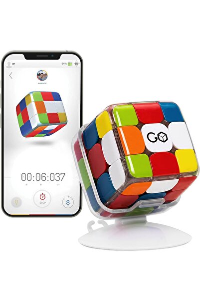 GoCube مكعب غو كيوب الذكي المتصل: لعبة ومكعب روبيك ذكي للسرعة والمنافسة، GC33...