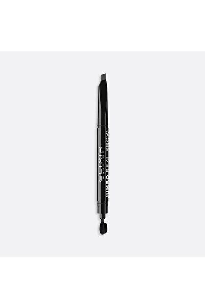Elixir JUMBO REAL BROW EYEBROW PENCIL WITH BLENDING BRUSH 874-4