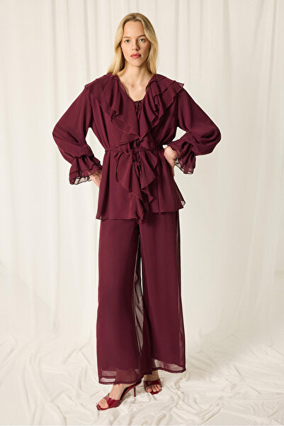 Touché Privé Volanli Chiffon 2-Piece Set