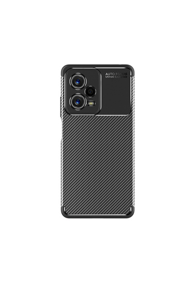 tekno grup Xiaomi Redmi Note 12 Pro 5g Case Carbon Look Silicone with Camera ...