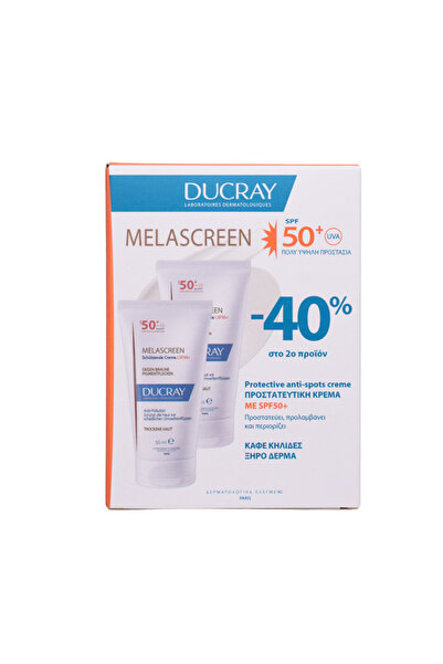 Ducray | Promo Duo Melascreen Προστατευτική Κρέμα κατά των Κηλίδων SPF50+ | 50ml