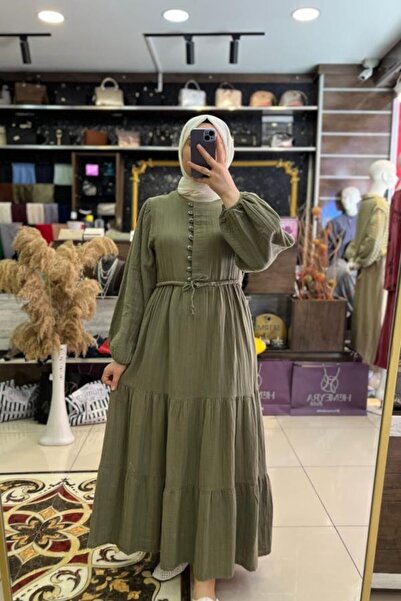 HÜMEYRA BUTİK فستان موسلين