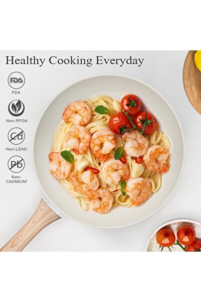 0TO1 TECH 0TO1 12-Piece Granite Coating Cookware Set for All Stoves, Inductio...