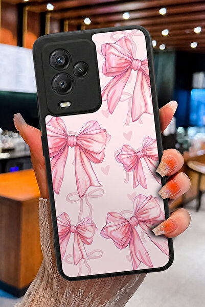 General Mobile GM 24 Pro (G514) Uyumlu Pembe Fiyonk Rüyası Desenli Parlak Bas...