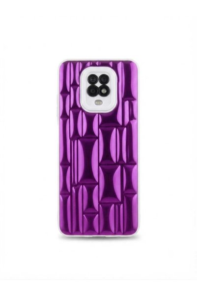 kılıfınbenden Redmi Note 9 Pro Maze Purple Phone Case