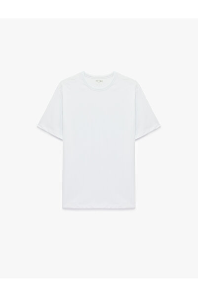 Koton Cotton Regular Fit Short Sleeve Crew Neck Basic Sports T-Shirt
