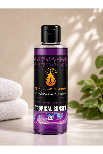 Crystal Wash Parfum Profesional de Rufe – Tropical Sunset (200 ml)