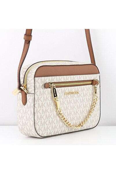 Michael Kors Jet Set Kadın Logolu Çapraz Omuz Çantası 35S1GTTC9B