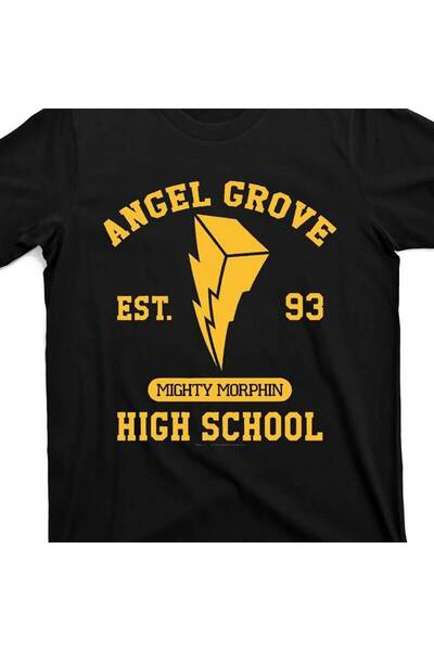 LİNA06 Power Rangers Angel Grove High School en Collegiate Cool Street Trendi...