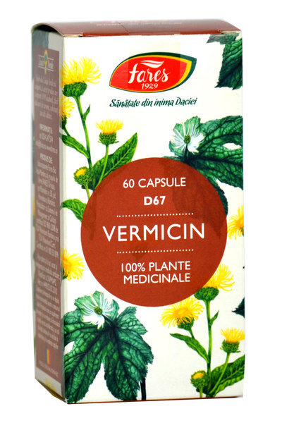 Fares Vermicin (Antiparazitar) (D67) 60cps