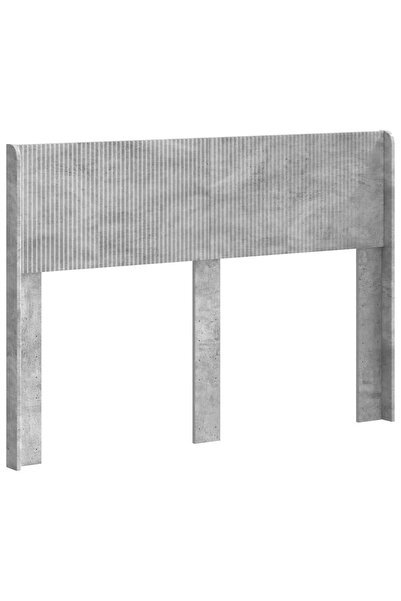 vidaxl Tăblie cap Gri Beton PB
