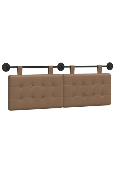 vidaxl Tăblie de pat suspendată Piele artificială