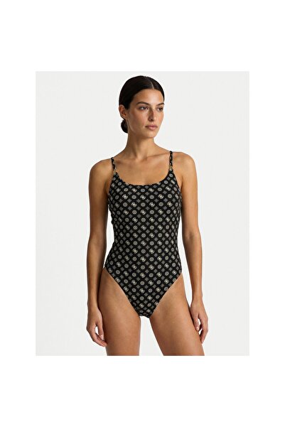 Guess Costum de baie de damă E6GJ10MC04R Negru