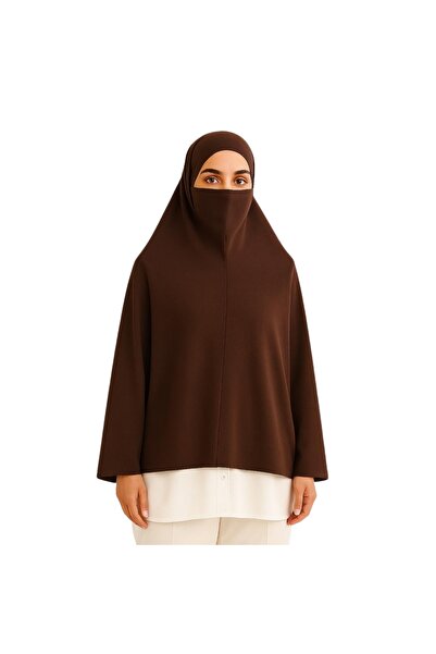 IYDGAH غطاء صلاة سوفليه (5XL) - وشاح عملي جاهز للارتداء مع حجاب تربان - غطاء ...