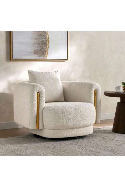 PAN HOME LOFTLOOM SINGLE SEATER SOFA - BEIGE
