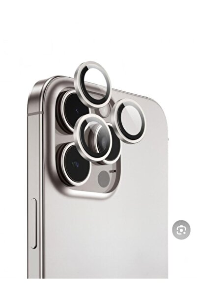Basmmt Imtiaz Metal Frame Lens Protector Set for iPhone 16 Pro Max 3-Piece Mu...